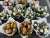 Beautiful bouquets from one of the flower booths on April 24th. The Market moved back to Pioneer Park Pavilion around Mother's Day. It runs every Saturday from 9 a.m. to 2 p.m.