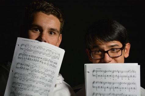 Peeking at PHS Pianists