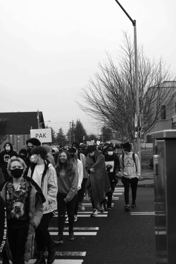 Students March to Sparks to Celebrate MLK, Jr.