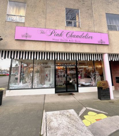 Local Gems: Pink Chandelier; gift shop and soon to be café