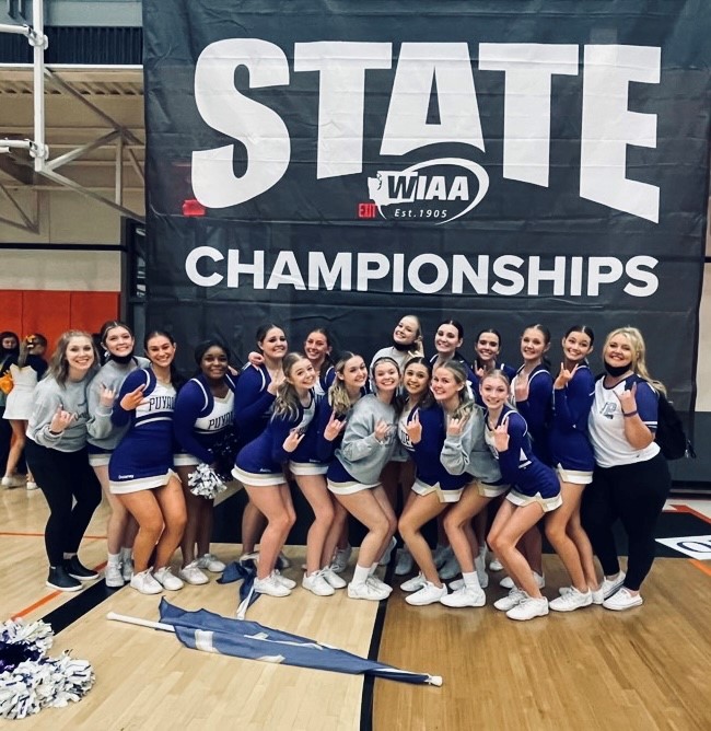 Cheer team defends State title