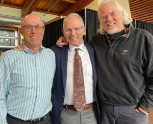 (Left to right) Steve Gervais, Steve Ridgway and Doug Weese at a recent meetup. Photos curtesy of Doug Weese.