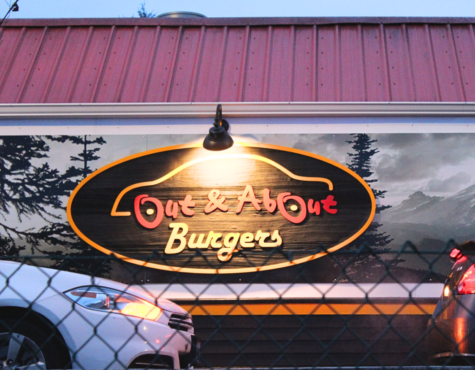 Out and About Burgers is a friendly and local stop for food up on South Hill. Photo by Grant Huson.