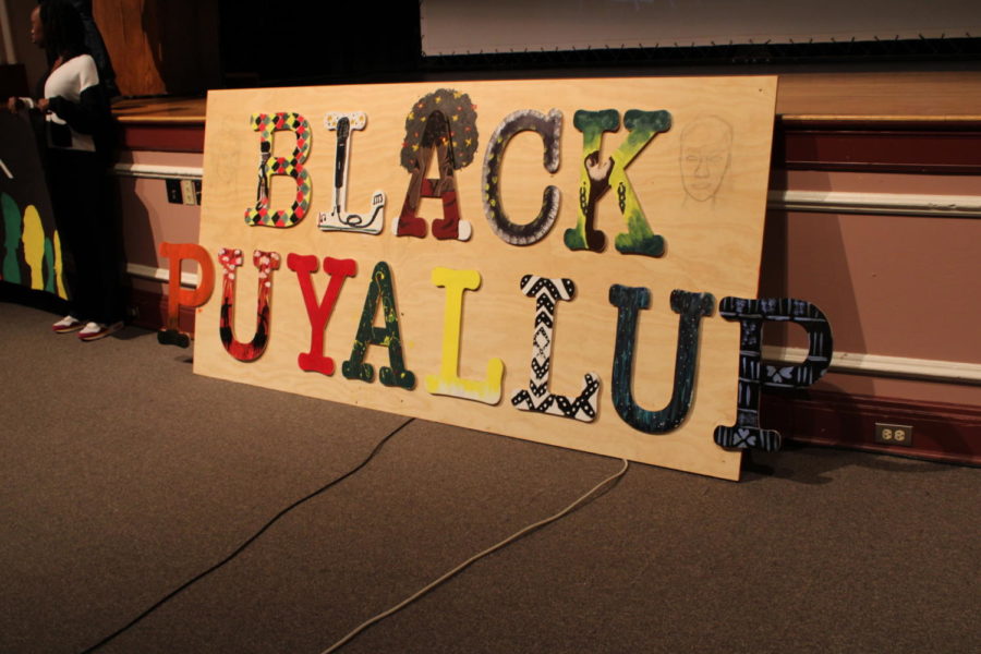 Black+Puyallup+sign+made+by+BSU+members.+Photo+by+Katelyn+Ervin.