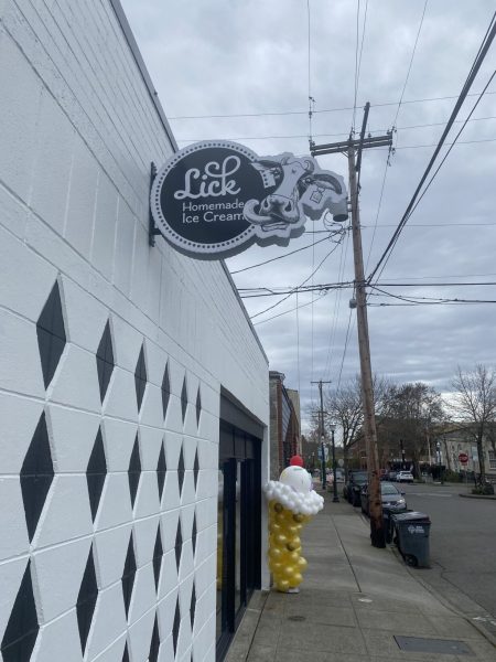 Lick, the new homemade ice cream shop in Downtown Puyallup.