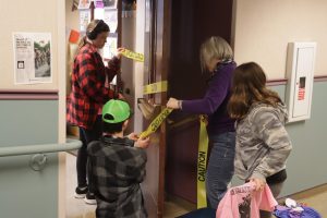 Homerooms Compete in Door Decorating Contest